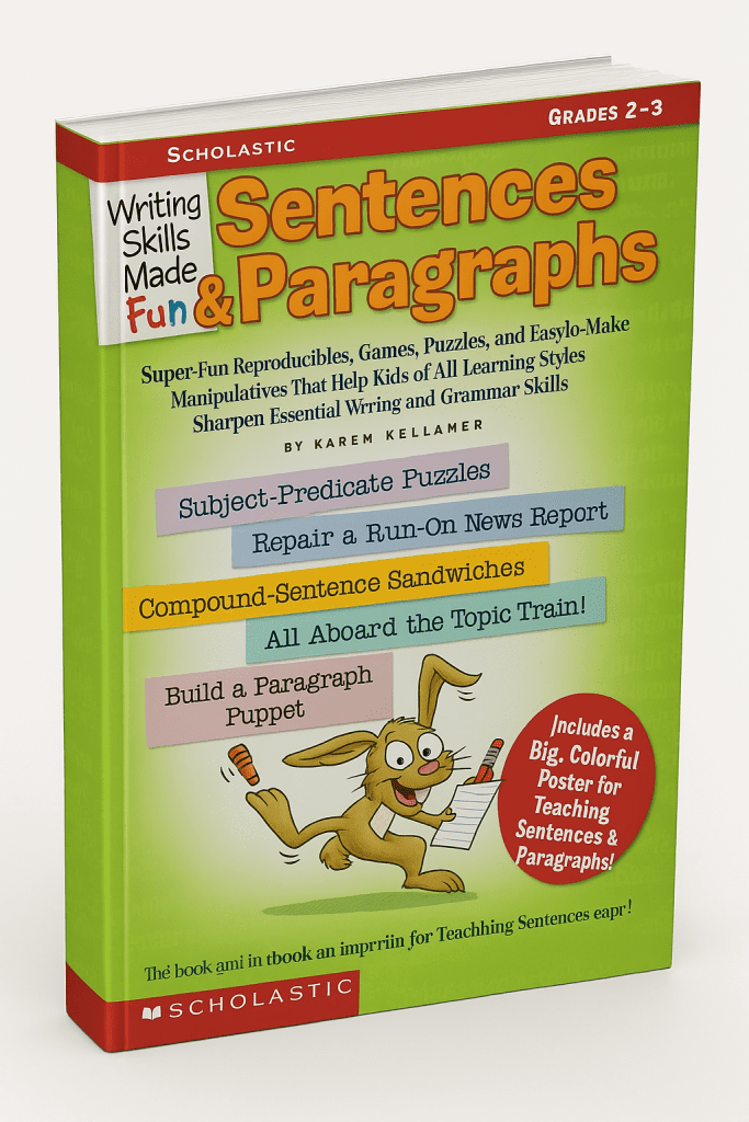 Writing Skills Made Fun – Sentences and Paragraphs Grade 2-3